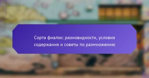 Сорта фиалок: разновидности, условия содержания и советы по размножению